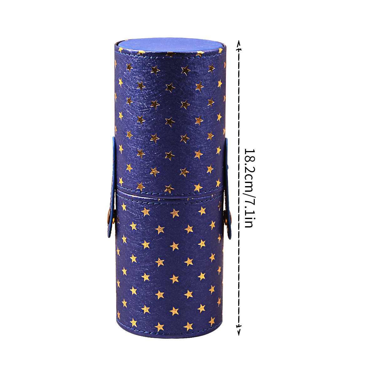 New Star Bucket PU makeup brush storage bucket, complete set of brush storage box, dust-proof and waterproof beauty tools in stock Item Picture