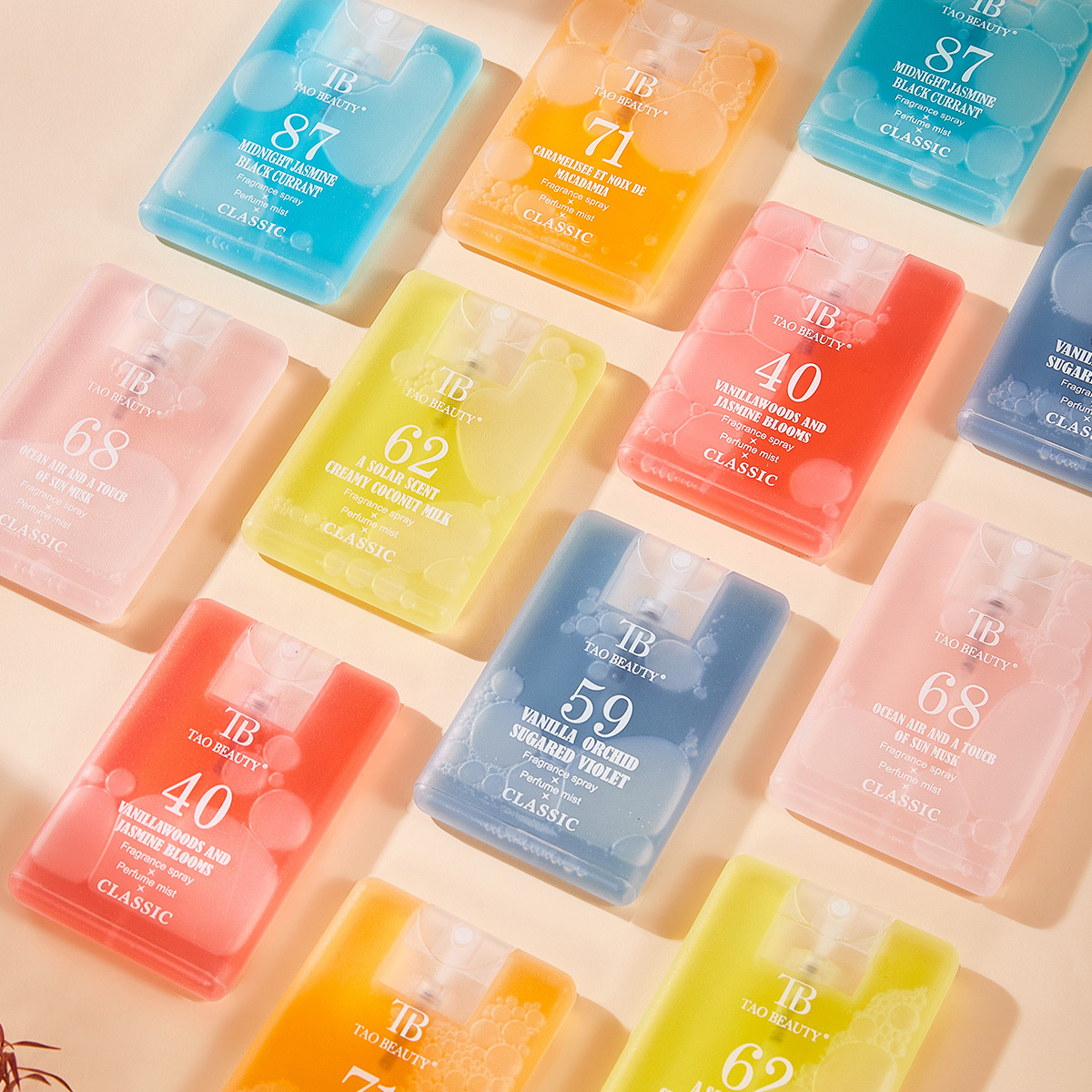 Cross-border exclusive Tao Beauty Pocket Digital Perfume alcohol-free Fragrance Spray Long-lasting Fragrance Brazil Crush full figure