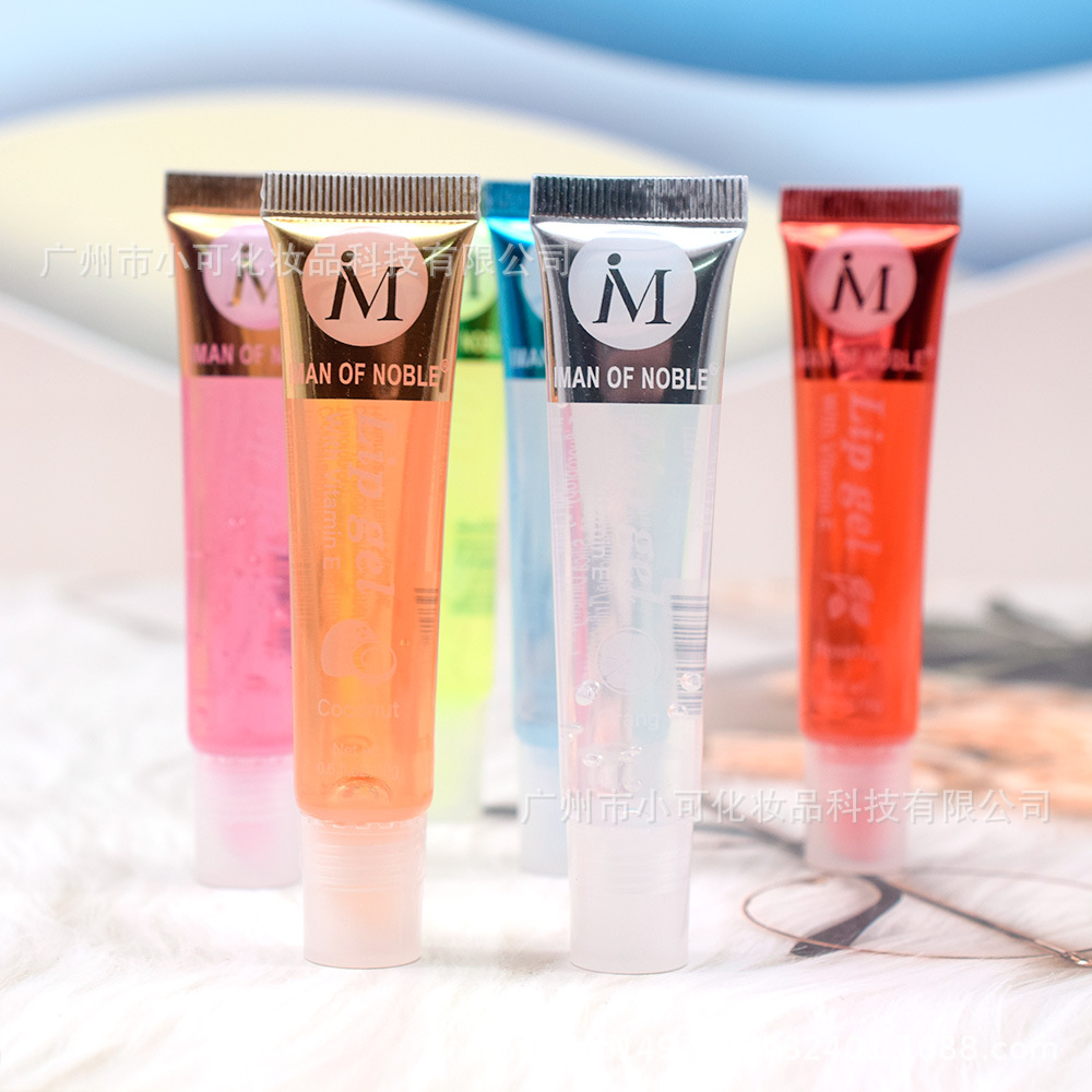 Only export [IMAN OF NOBLE] L415 Transparent Fruit-Flavored Moisturizing Lip Oil Lip Balm Specification drawing