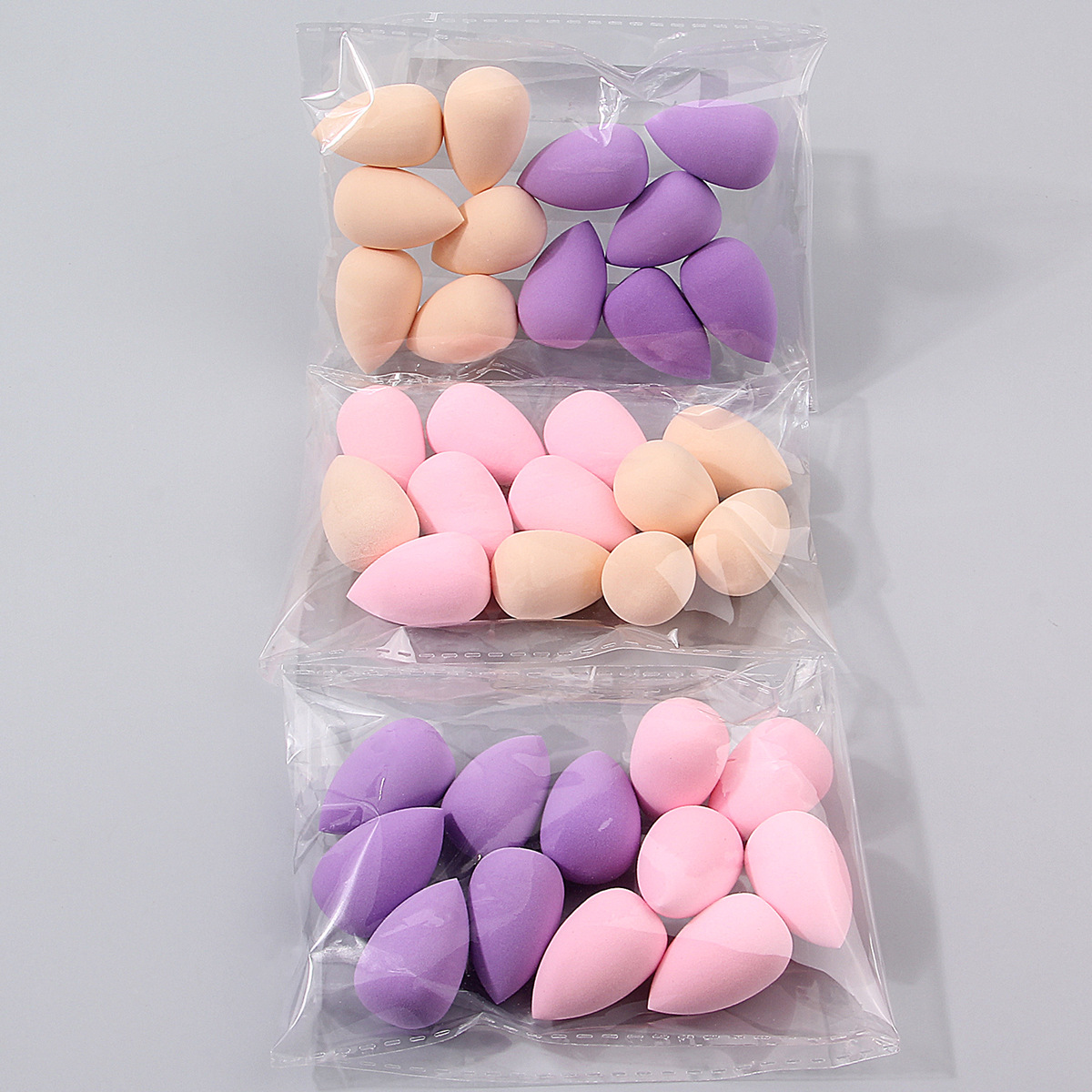 Mini beauty egg, makeup egg, water drop powder puff, dry and wet dual-purpose makeup egg, super soft, powder-free makeup sponge egg details Picture