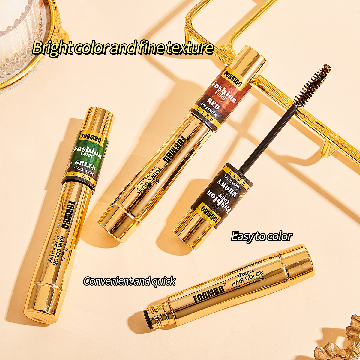 Cross-border exclusive FORMBO hair pens that do not fade, do not smudge, are waterproof and sweat-proof, and are bestsellers on Amazon Application Scenario