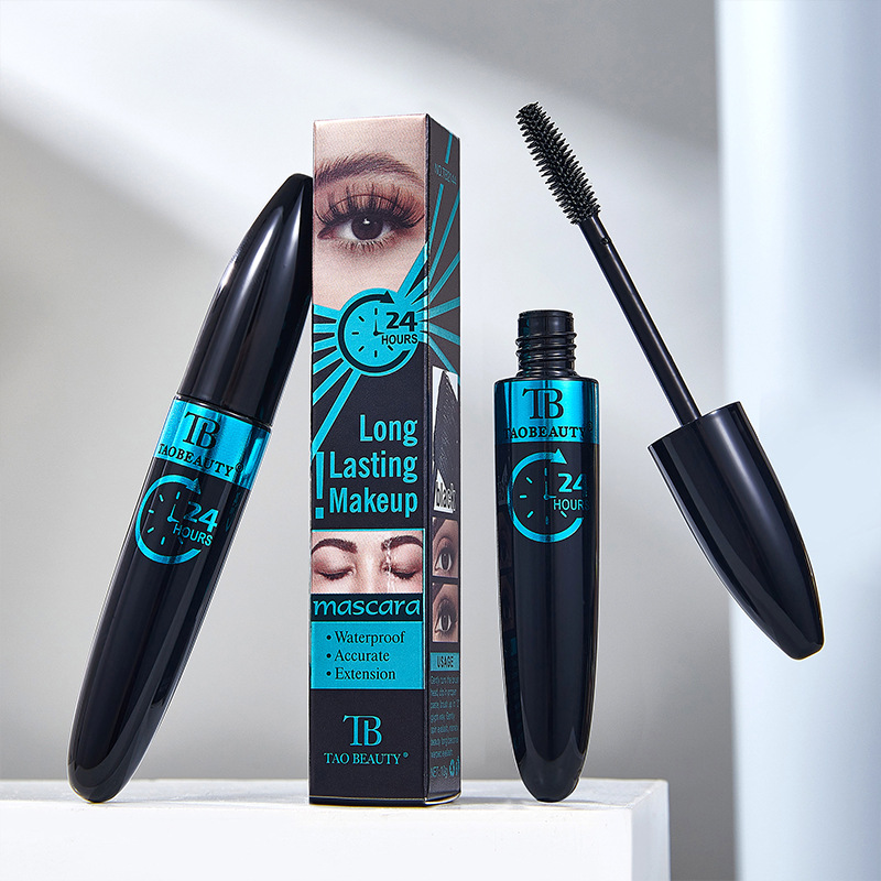 Cross-border exclusive Tao Beauty mascara, waterproof, non-smudge, long, thick, curly eyelash base cream, shaping details Picture