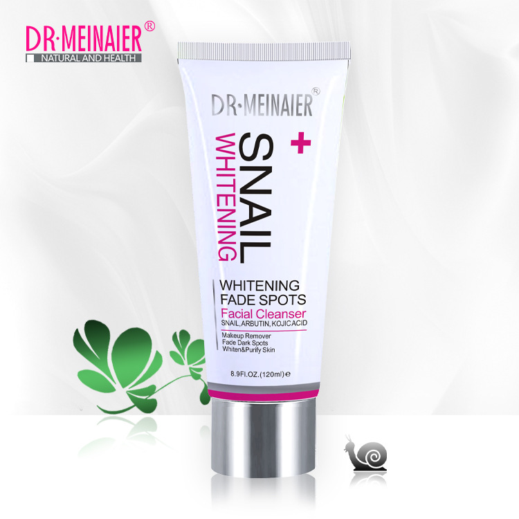 Cross-border SNAILCleanser Snail Repairing Facial Cleanser Moisturizing and Oil-Controlling Kojic Acid Brightening Facial Cleanser export Specification drawing