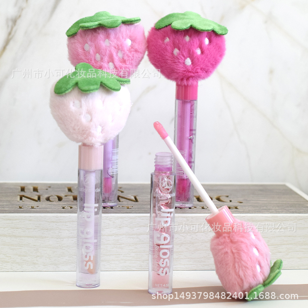 ML8194A Color-changing Thermochromic Lip Gloss LUCKY MODEL Strawberry Moisturizing Lip Oil MAGIC LIPGLOSS for export Specification drawing