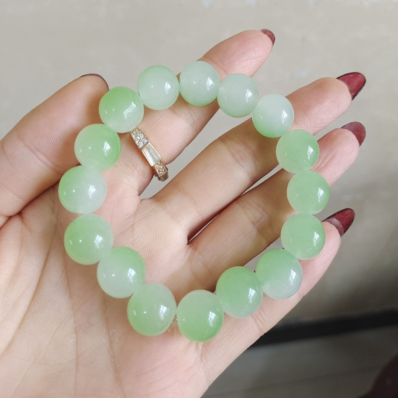 仿白水蜜桃绕指柔渐变水晶手链女 金珠貔貅手串 网店旅游纪念饰品引流小礼品批发11