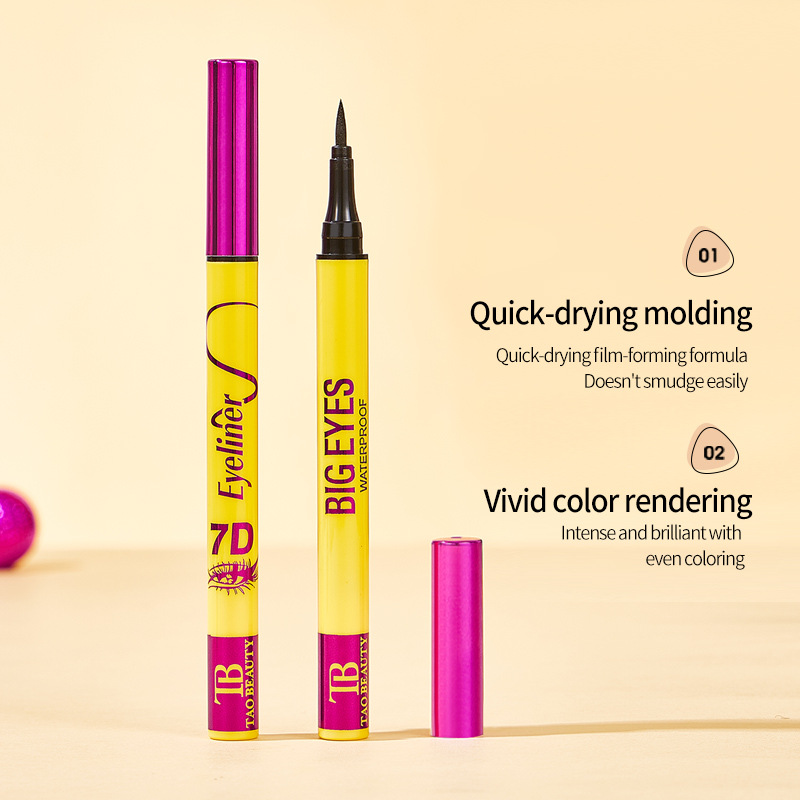 Cross-border exclusive Tao Beauty eyeliner pen, natural and long-lasting, not easy to smudge, portable and lightweight for daily use Application Scenario
