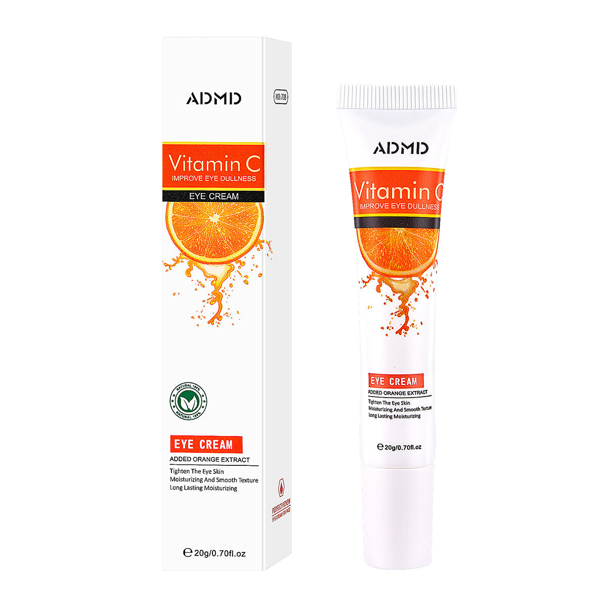 Cross-border exclusive ADMD Vitamin C eye cream for lifting, firming, hydrating, moisturizing and softening eye care Item Picture