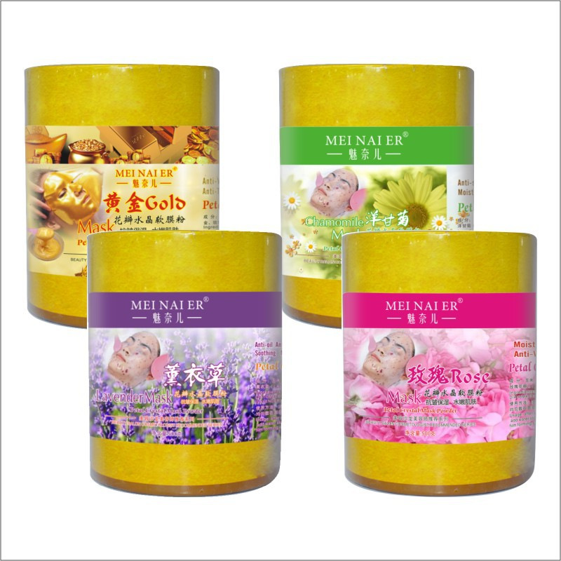 Cross-border rose petal Crystal Soft Mask Powder for Moisture Retention, Tenderness and skin-Penetrating jelly Mask Powder, wholesale in hospital pack, 500g Item Picture