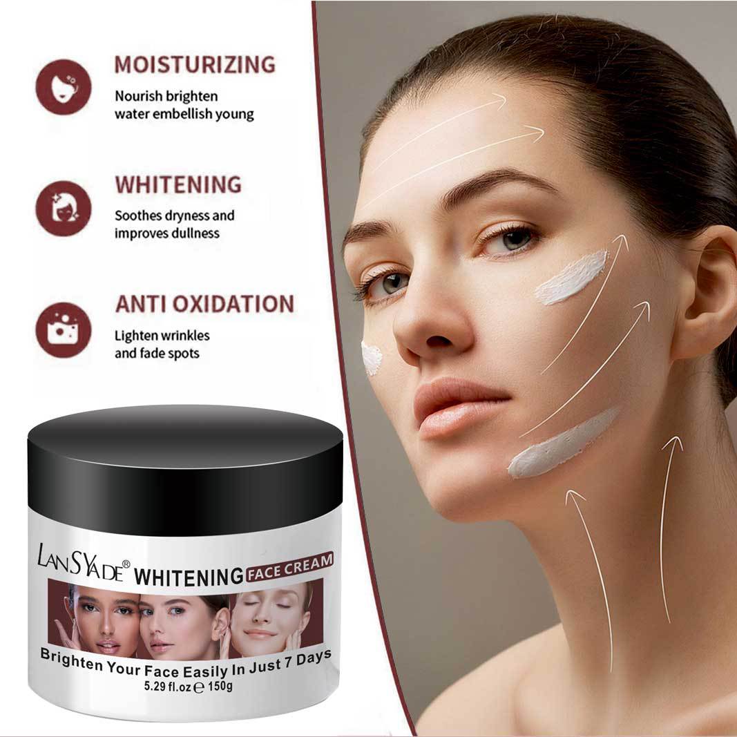 Cross-border facial cream, blackening cream, firming, moisturizing, brightening, hydrating, repairing and nourishing skin care wholesale Application Scenario