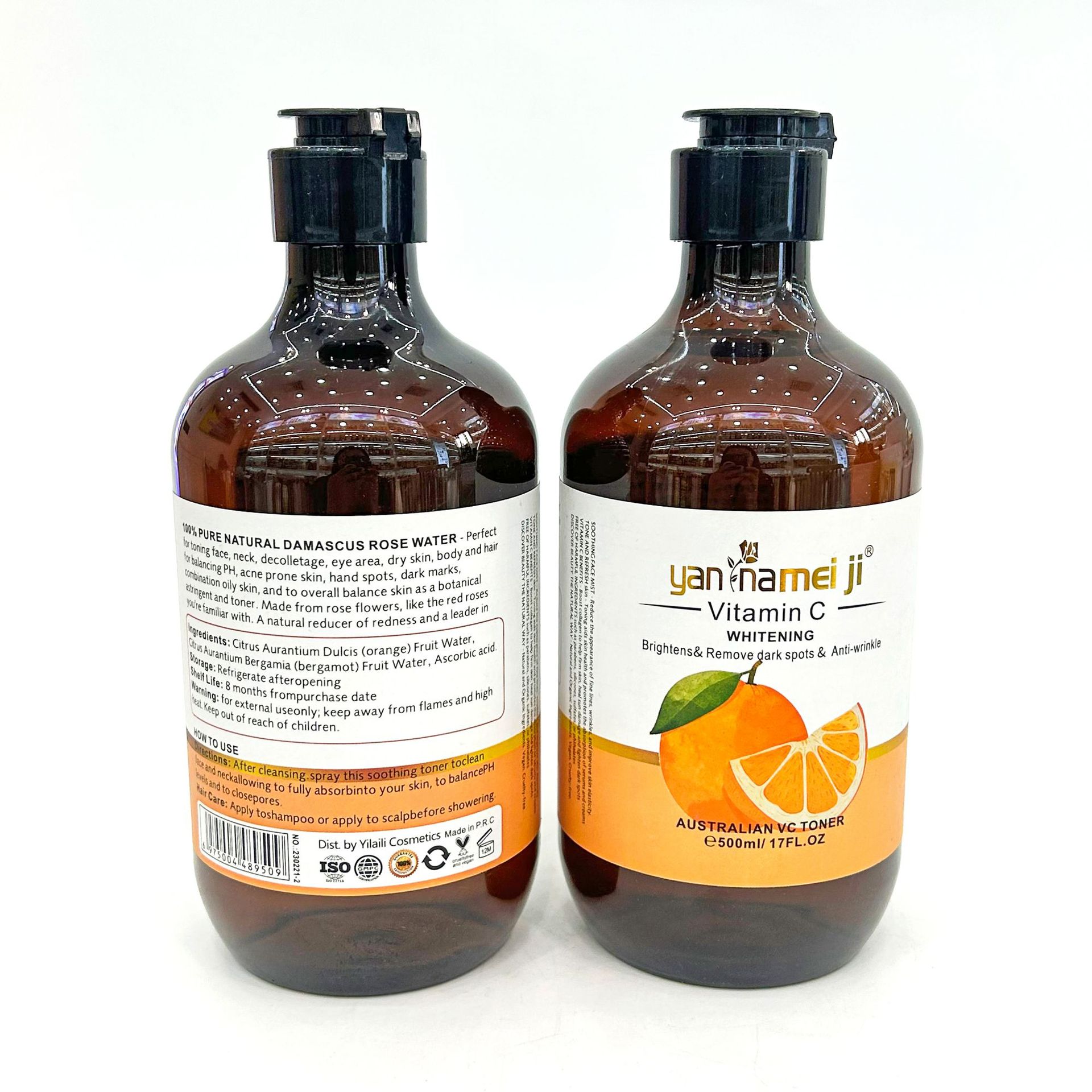 500ml Foreign Trade Turmeric Rose Toner Aloe Vera Cucumber Lavender Moisturizing Essence Brightening Skin, Controlling oil and Hydrating Application Scenario