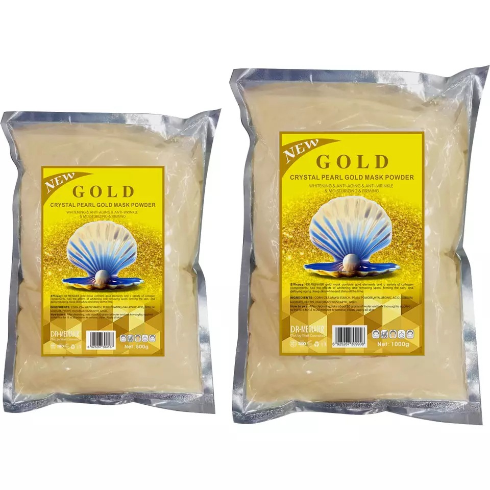 24K Gold Collagen Jelly Mask Powder, Natural crystal beauty Facial Moisturizing Mask Powder, cross-border skin care Item Picture