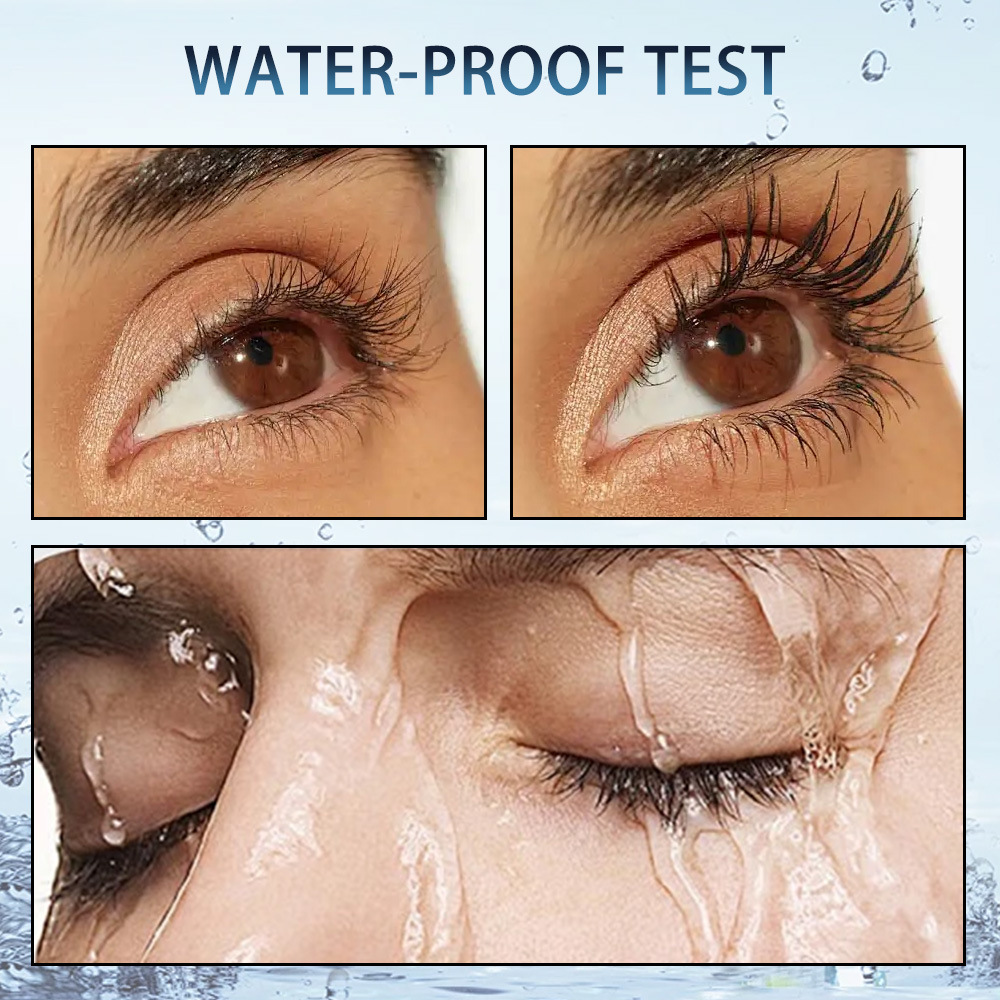 Cross-border exclusive QICIY mascara brush head is waterproof, long-lasting, slender, curled, does not smudge, sweat-proof, thick and natural details Picture