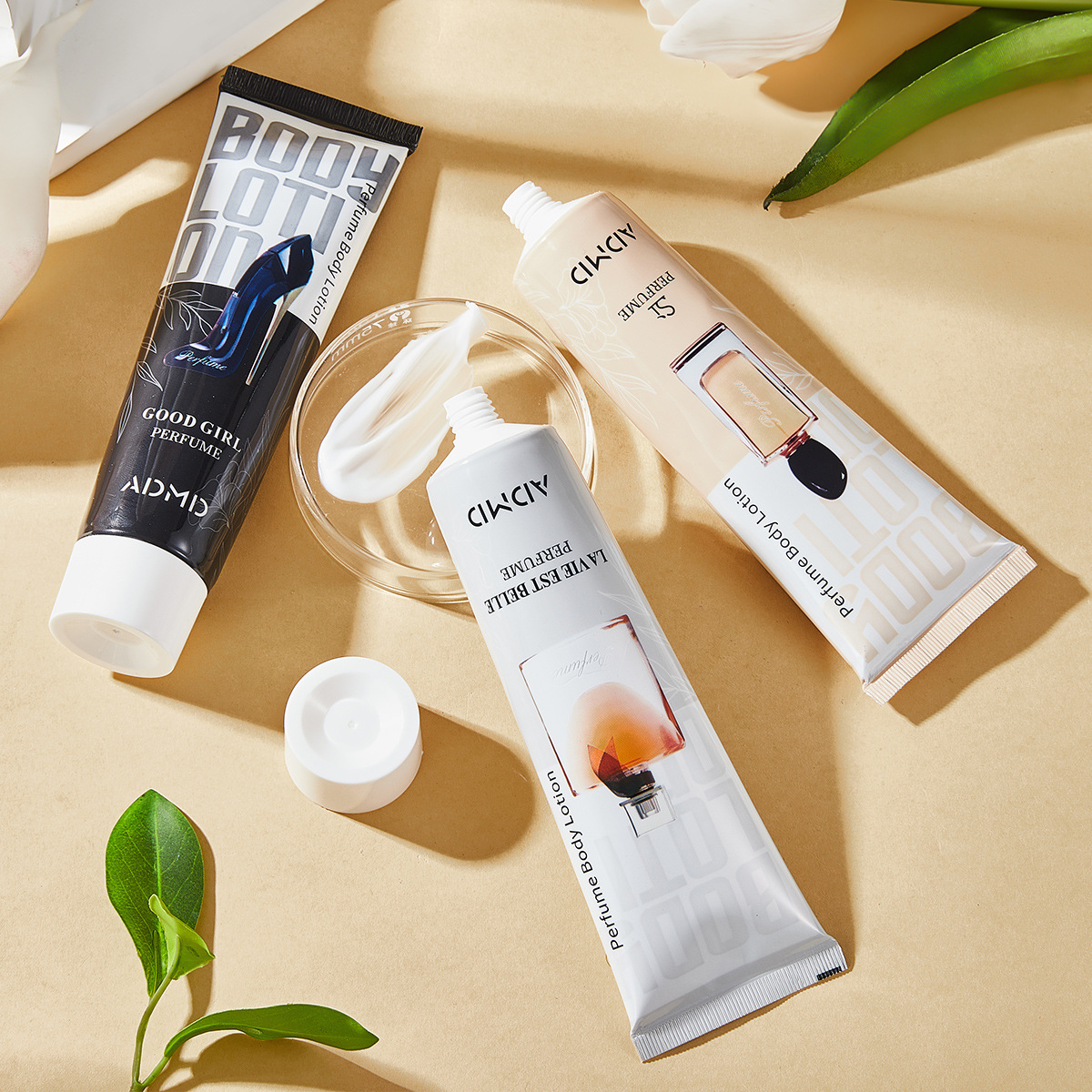 【 Cross-border Exclusive 】ADMD Perfume Body Lotion Hydrates and relieves rough skin with a long-lasting fragrance Specification drawing