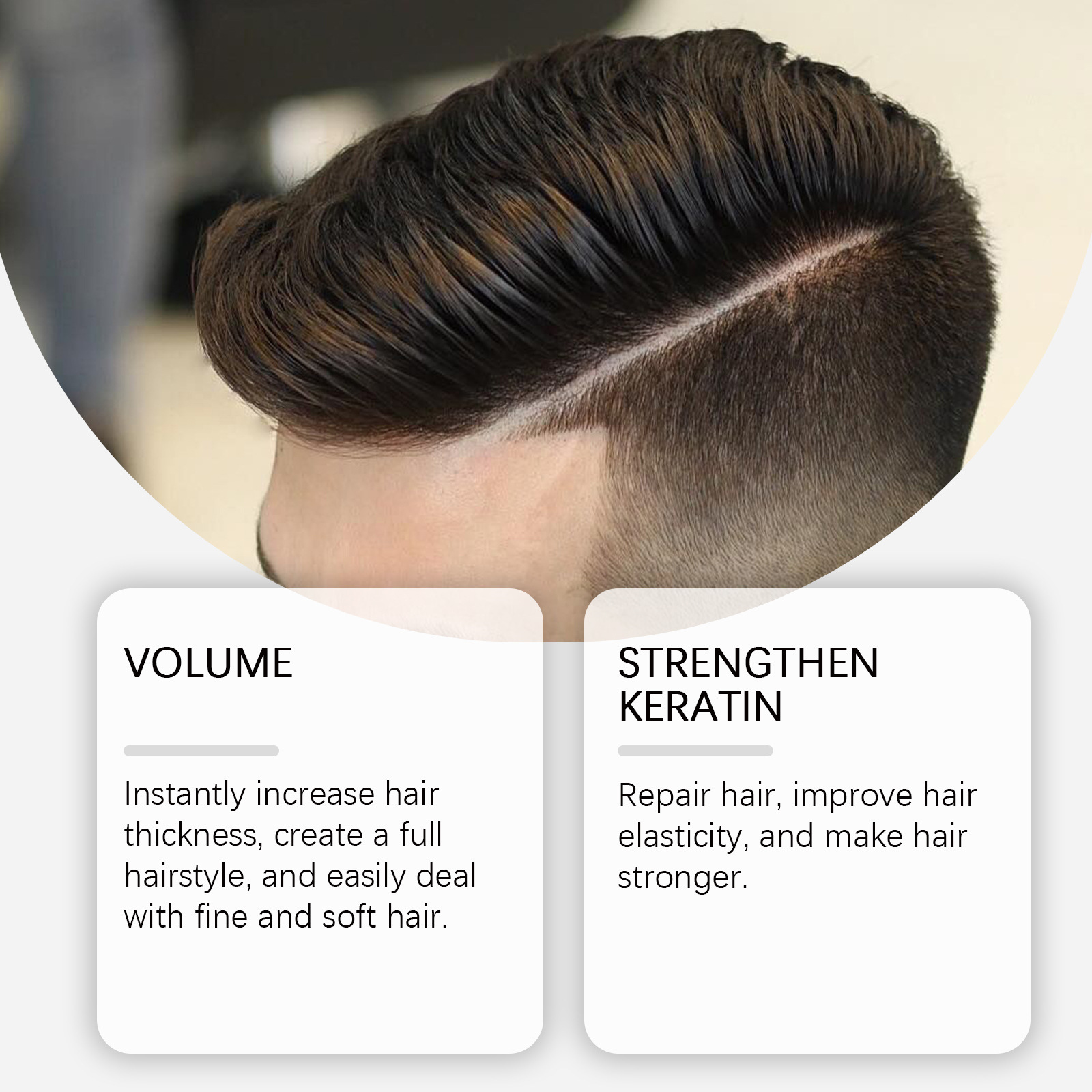 Cross-border exclusive supply of Meidian Oily Hair Voluminous Magic Tool: Pengpeng Powder, Hair oil-control Voluminous Powder, Bangs Oil-Removing and Dispersing Powder Specification drawing