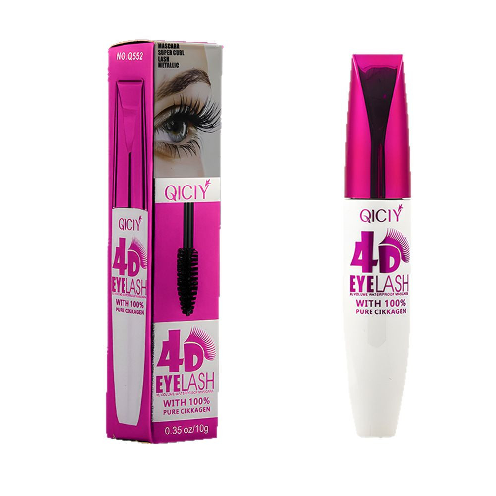 【 Cross-border Exclusive 】QICIY Mascara - European and American Waterproof, curling, Thick, Non-smudge, Long-lasting 4D mascara Item Picture