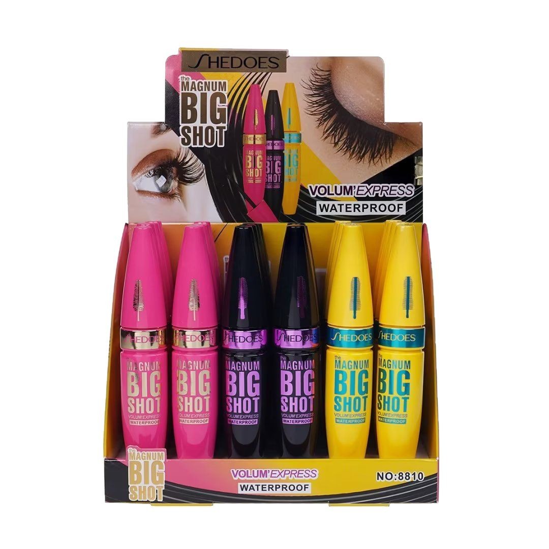 SHEDOES's new collection of black, naturally elongating and non-smudging long mascara is thick and dense Item Picture