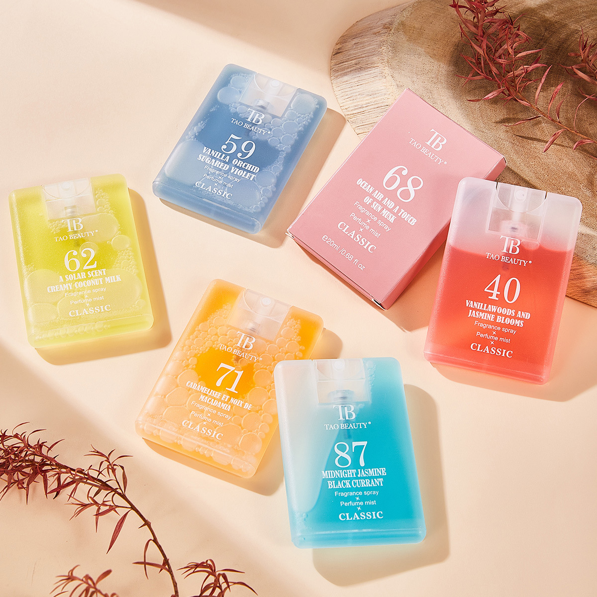 Cross-border exclusive Tao Beauty Pocket Digital Perfume alcohol-free Fragrance Spray Long-lasting Fragrance Brazil Crush details Picture