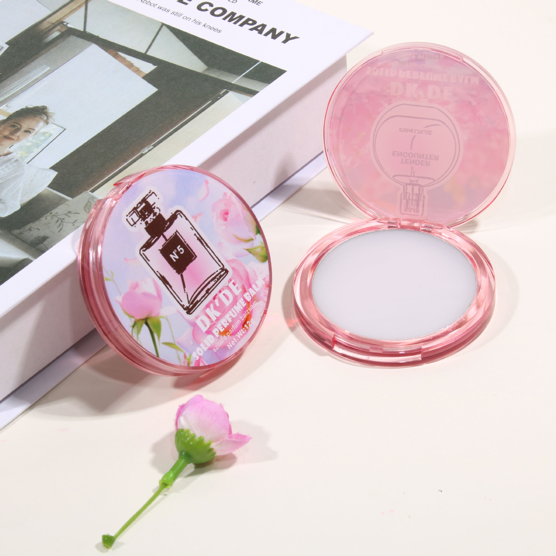 Cross-border exclusive DK'DE+6 types of fragrance body cream. The body cream has a long-lasting fragrance, is fresh and elegant, and is portable to carry around Application Scenario