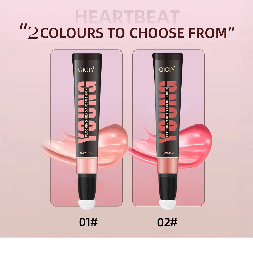 【 Cross-border Exclusive 】QICIY Cross-border Liquid Blush Natural Nude Feel Pure Desire Girlish Style Contouring Blush Wholesale details Picture