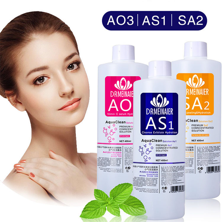 Cross-border DRMEINAIER Small bubble Solution Water Three-piece Set Cleansing, Exfoliating, Moisturizing and Hydrating Manufacturer 400ml Application Scenario