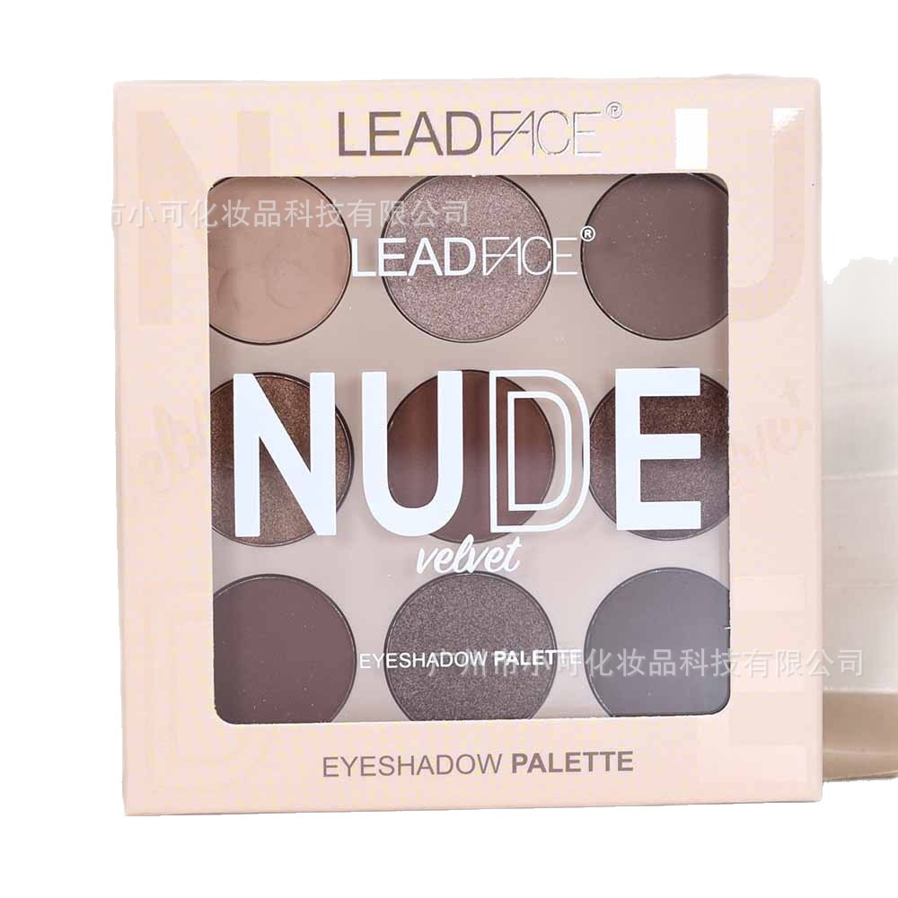 FA005 Pearlescent matte LEADFACE New 2025 nine-color EYESHADOW is only for export and foreign trade Item Picture