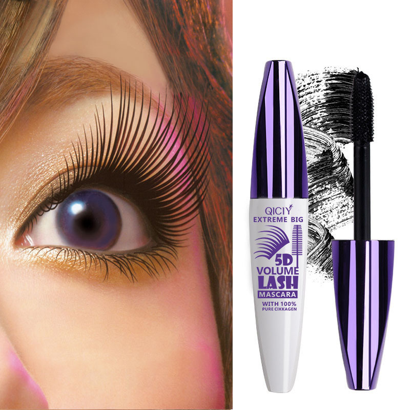 QICIY's cross-border best-selling mascara is waterproof, thick, long-lasting, natural and does not smudge. Wholesale of eyelash base cream and makeup details Picture