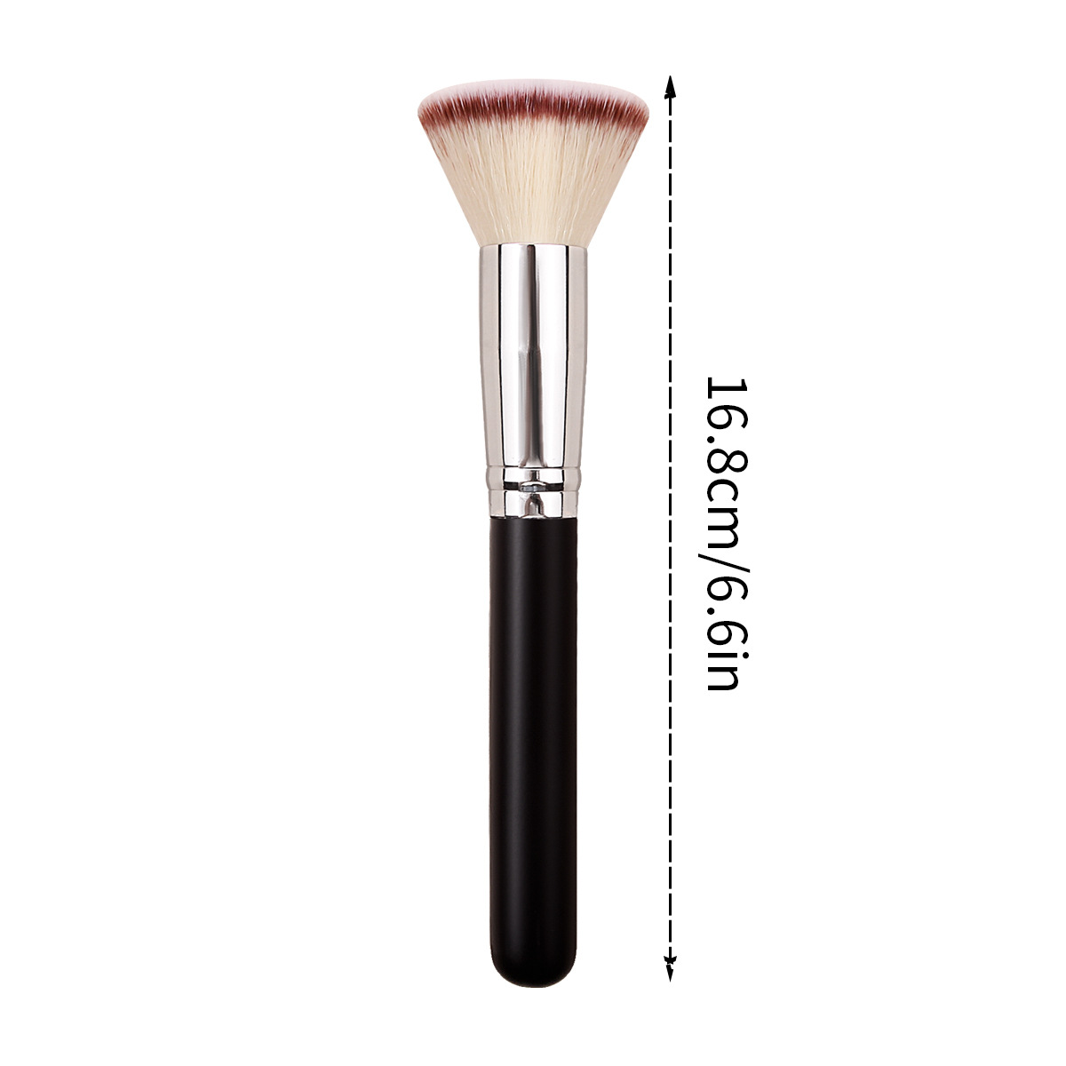Foundation night makeup special flat-head foundation brush, face wheel brush, blush brush, portable beginner's makeup brush in stock Application Scenario
