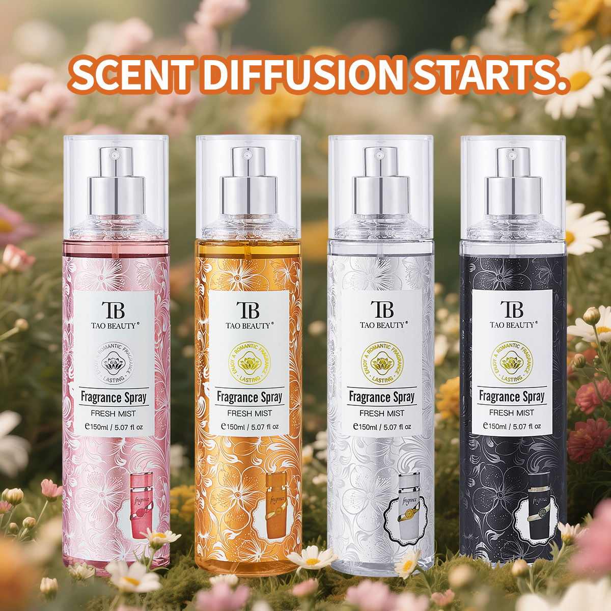 【 Cross-border Exclusive 】Tao Beauty Fragrance Spray Amazon Export Bestseller, Long-lasting Fragrance and Atmosphere Application Scenario
