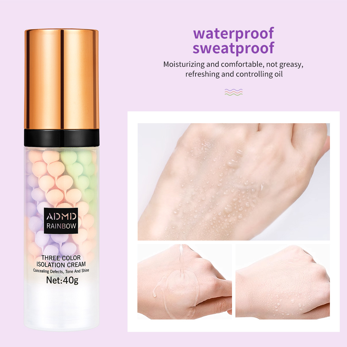 Cross-border exclusive ADMD Moisturizing Primer, Primer, Foundation, Primer, Concealer, BB Cream, Long-lasting Application Scenario