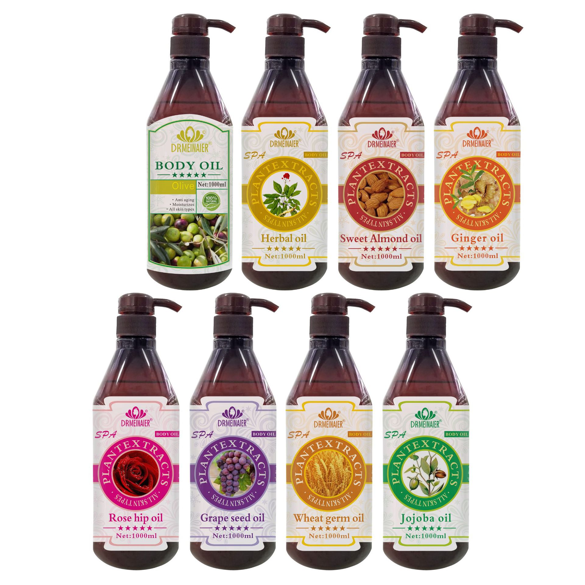 Cross-border exclusive grape seed facial and body massage essential oil, olive moisturizing plant oil, gua sha and massage base oil details Picture