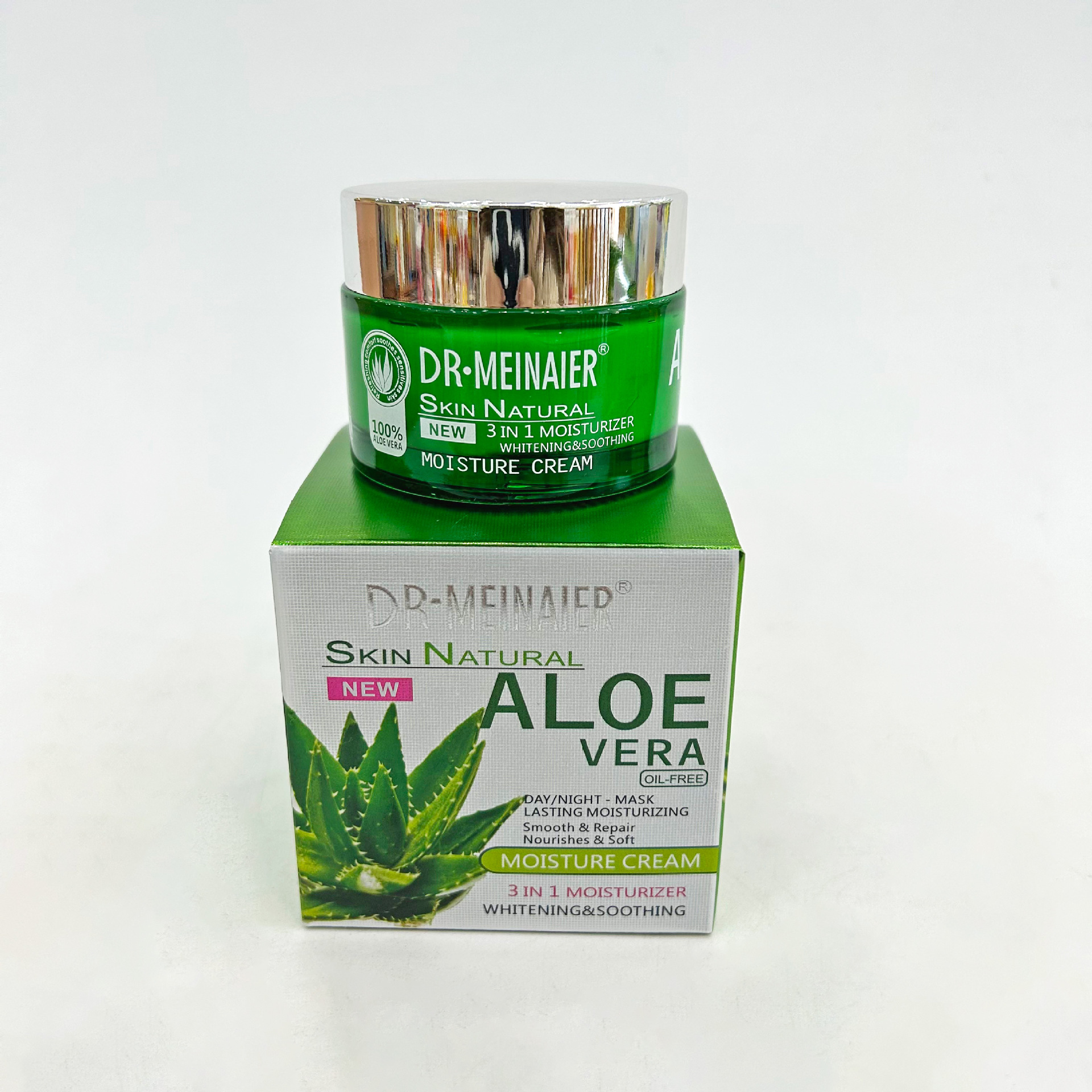 Cross-border Aloe Vera Moisturizing Cream 50g Nourishing Essence Cream Brightening Skin Tone Massage Cream Aloe Vera Face Cream wholesale for export Item Picture