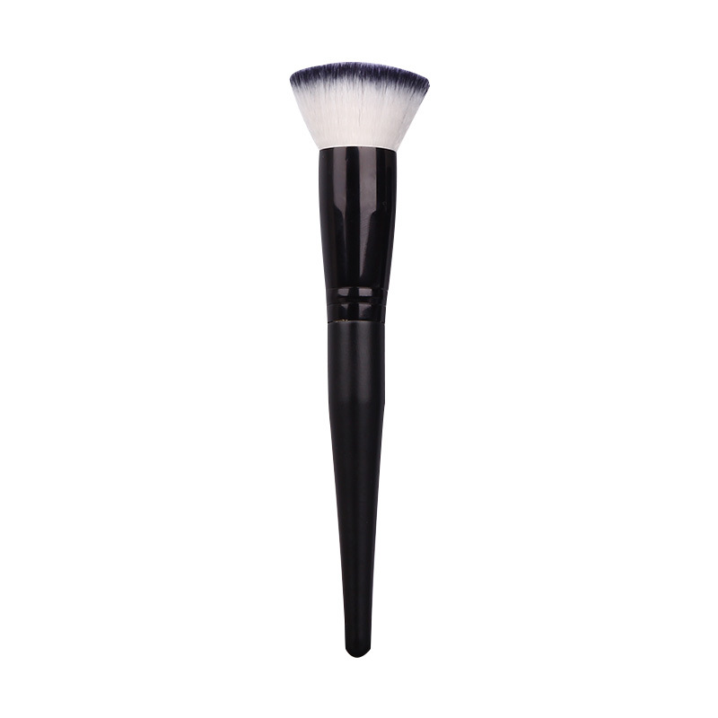 Single flat-head foundation brush, facial shadow contour brush, beginner's makeup brush, portable beauty tools wholesale Item Picture