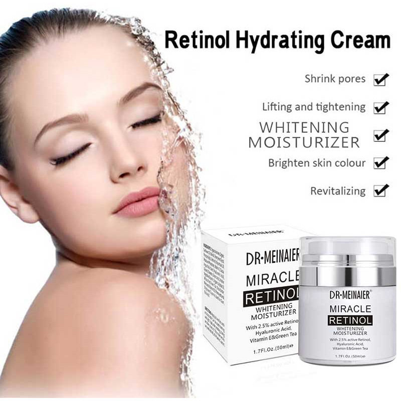Retinol moisturizing cream, pore-shrinking skin care, restoring and firming cream, hydrating, moisturizing and oil-control lotion, wholesale for export Item Picture