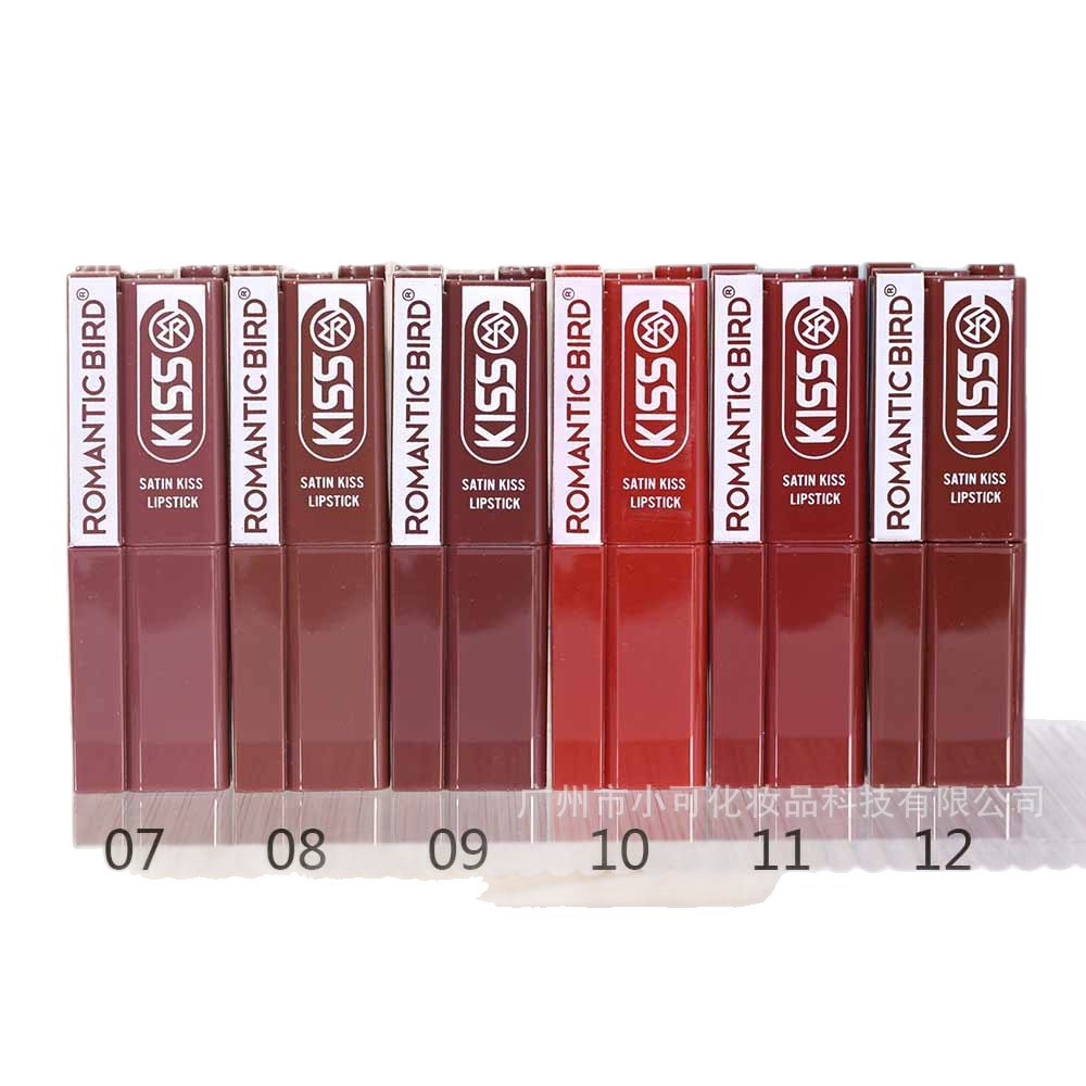 Only export [ROMANTIC BIRD] R4719 MATTE LIPSTICK Matte Lipstick Cross-border 12 colors Item Picture