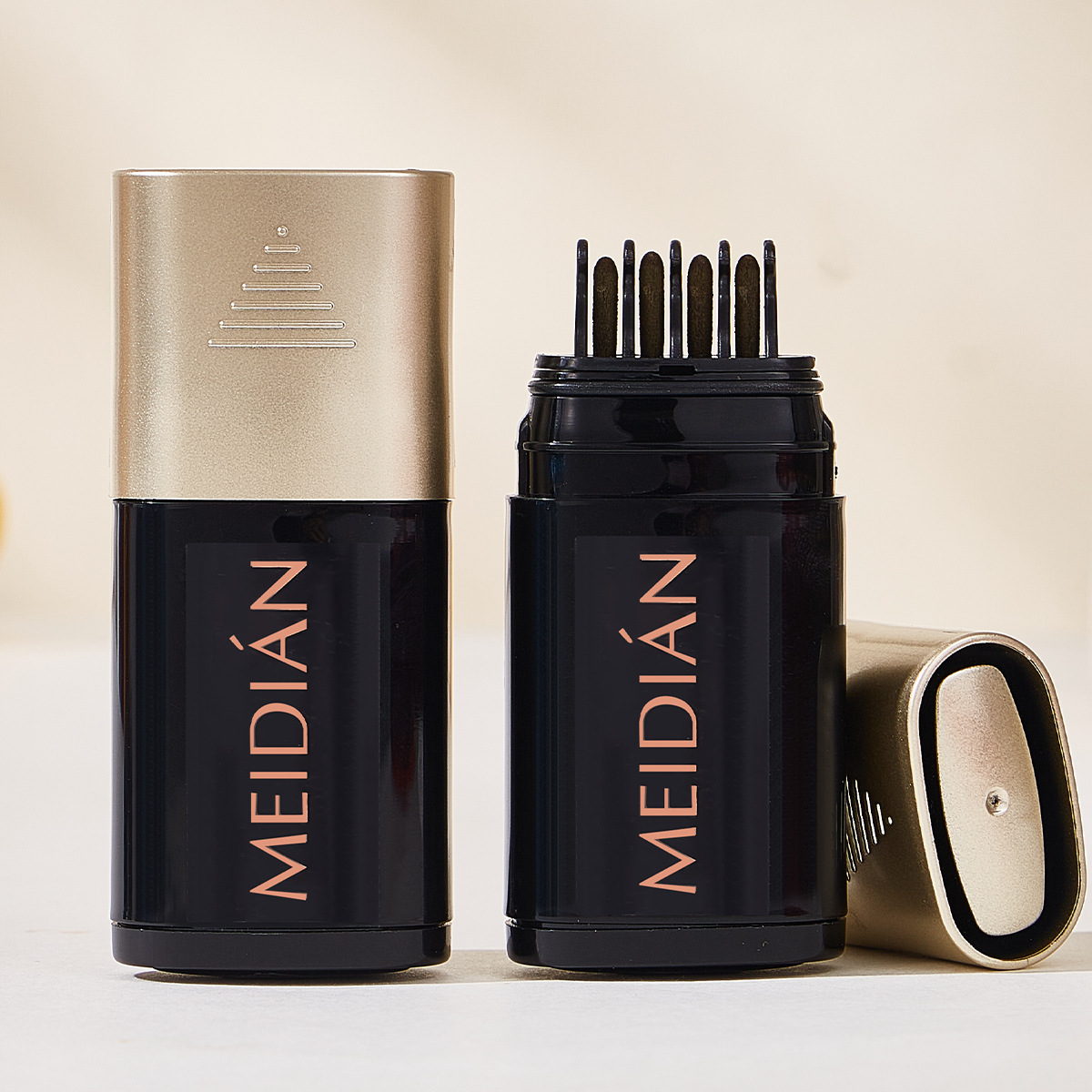 Cross-border exclusive Meidian White Hair Covering pen for color replenishment, temporary color replenishment for white hair, waterproof and sweat-proof, natural and quick color display Application Scenario