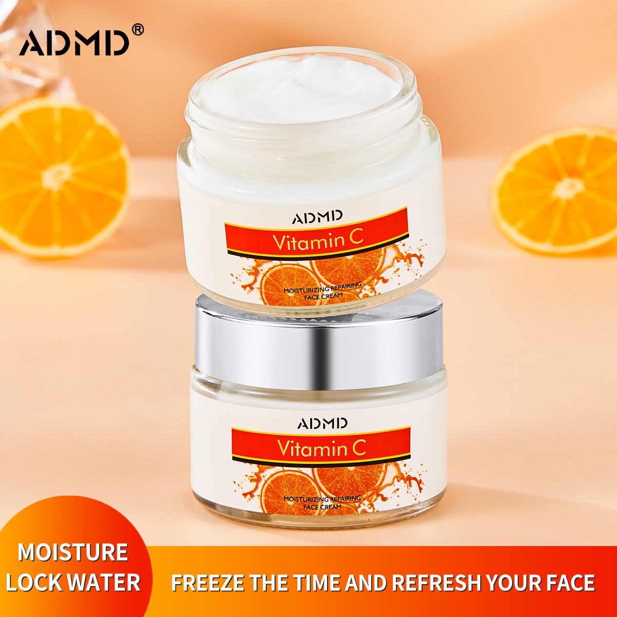 【 Exclusive for Foreign Trade 】ADMD Vitamin C Cream Moisturizes and hydrates, enhances skin elasticity and firmness, available for wholesale all year round full figure