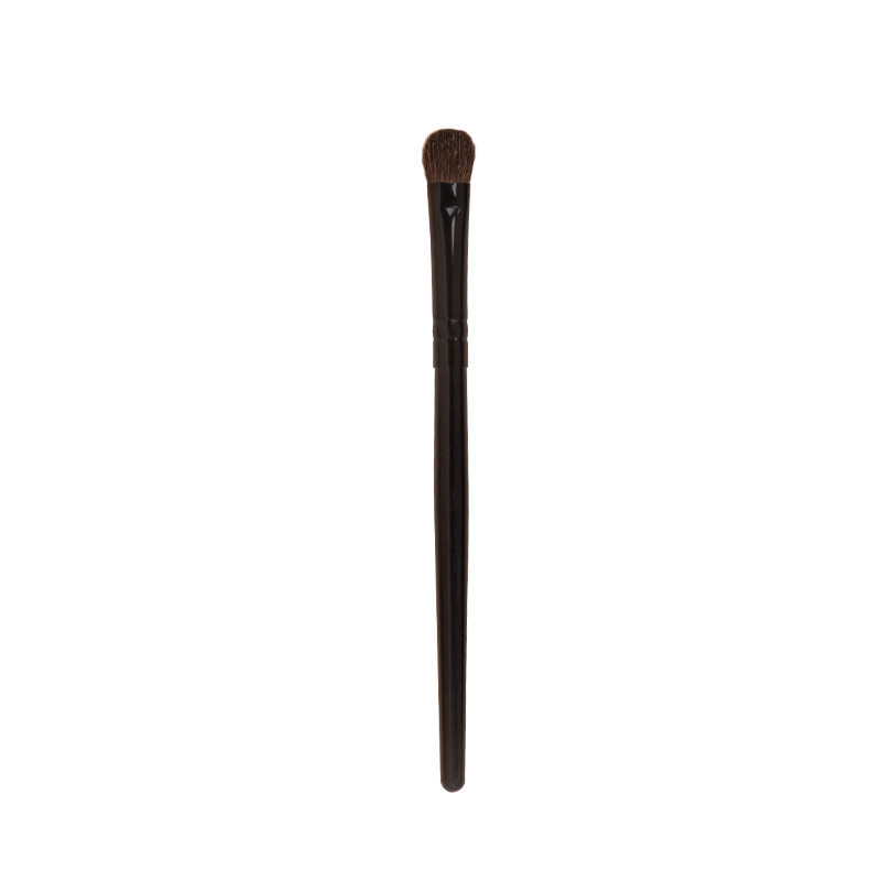 Single horsehair eyeshadow brush, black eye blending brush, animal hair makeup brush, event gift, wholesale of beauty tools Item Picture