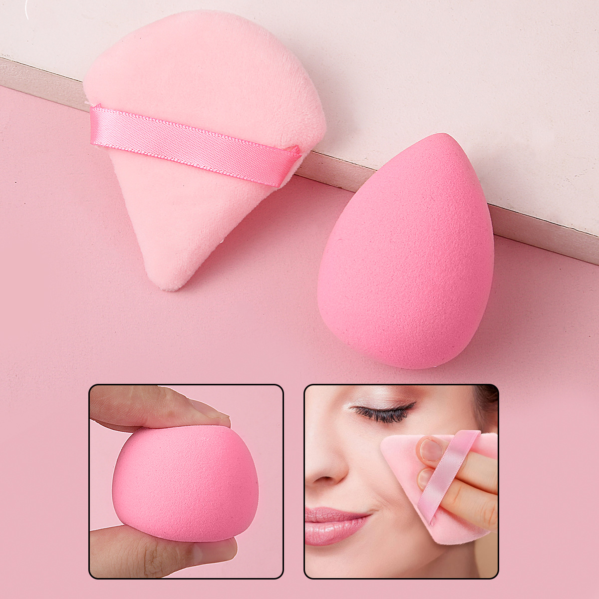 Cross-border best-selling 10-piece set of marble-textured makeup brushes, loose powder brushes and blush brushes, factory direct sales of beauty tools Specification drawing