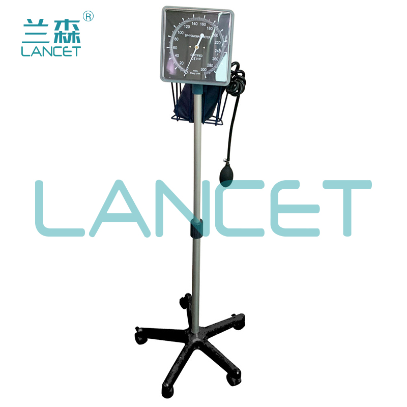 Monitor de presión arterial vertical manual correa colgante Stand Aneroid sphygmomanómetro Specification image