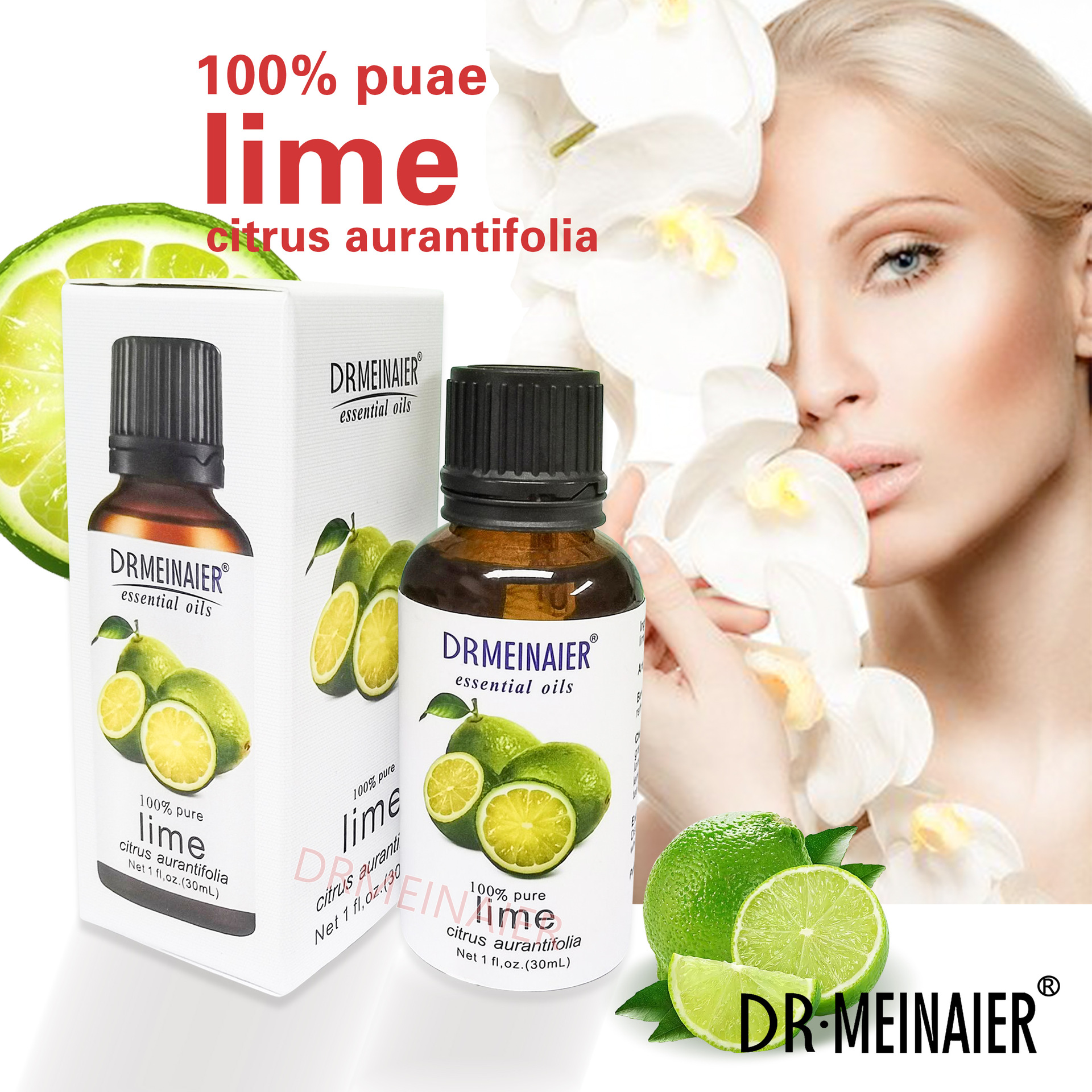 Cross-border Lost Fragrance Essential Oil 30ml Body and Face Aromatic Moisturizing SPA Skin Care Mint Massage Oil Export Wholesale Specification drawing