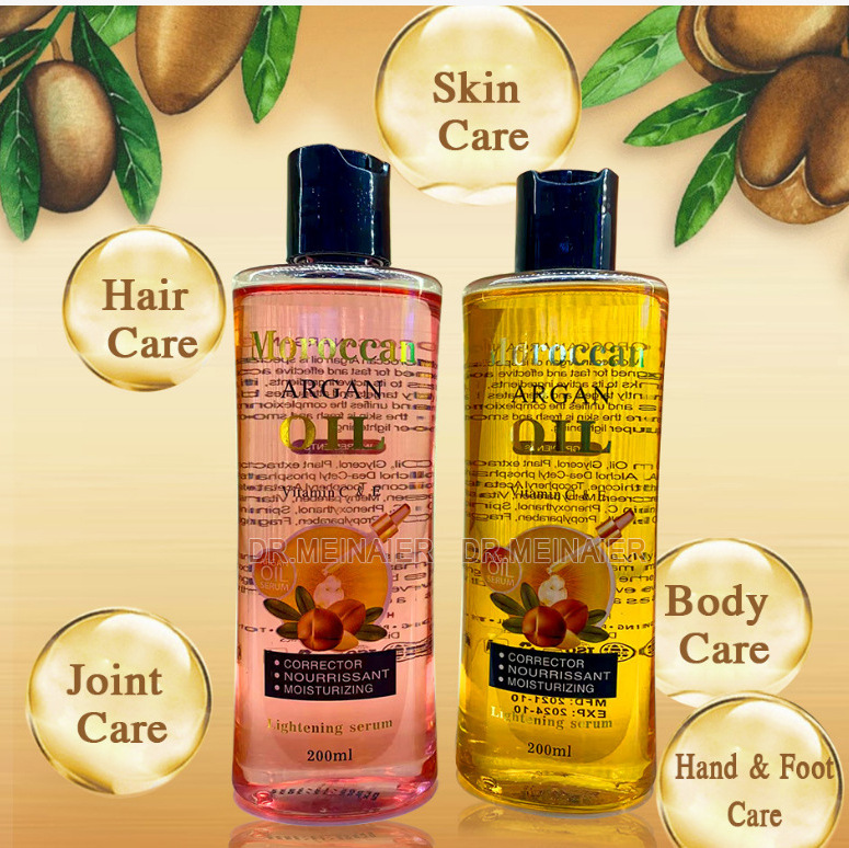 Cross-border Moroccan argan oil Argan glycerin Facial and Body Hair Care Essential Oil Brightening Massage Oil for export 200ml details Picture