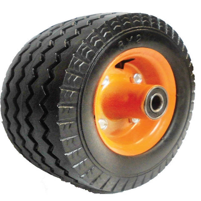 天然胶充气轮厂家直销耐磨工具车轮胎0