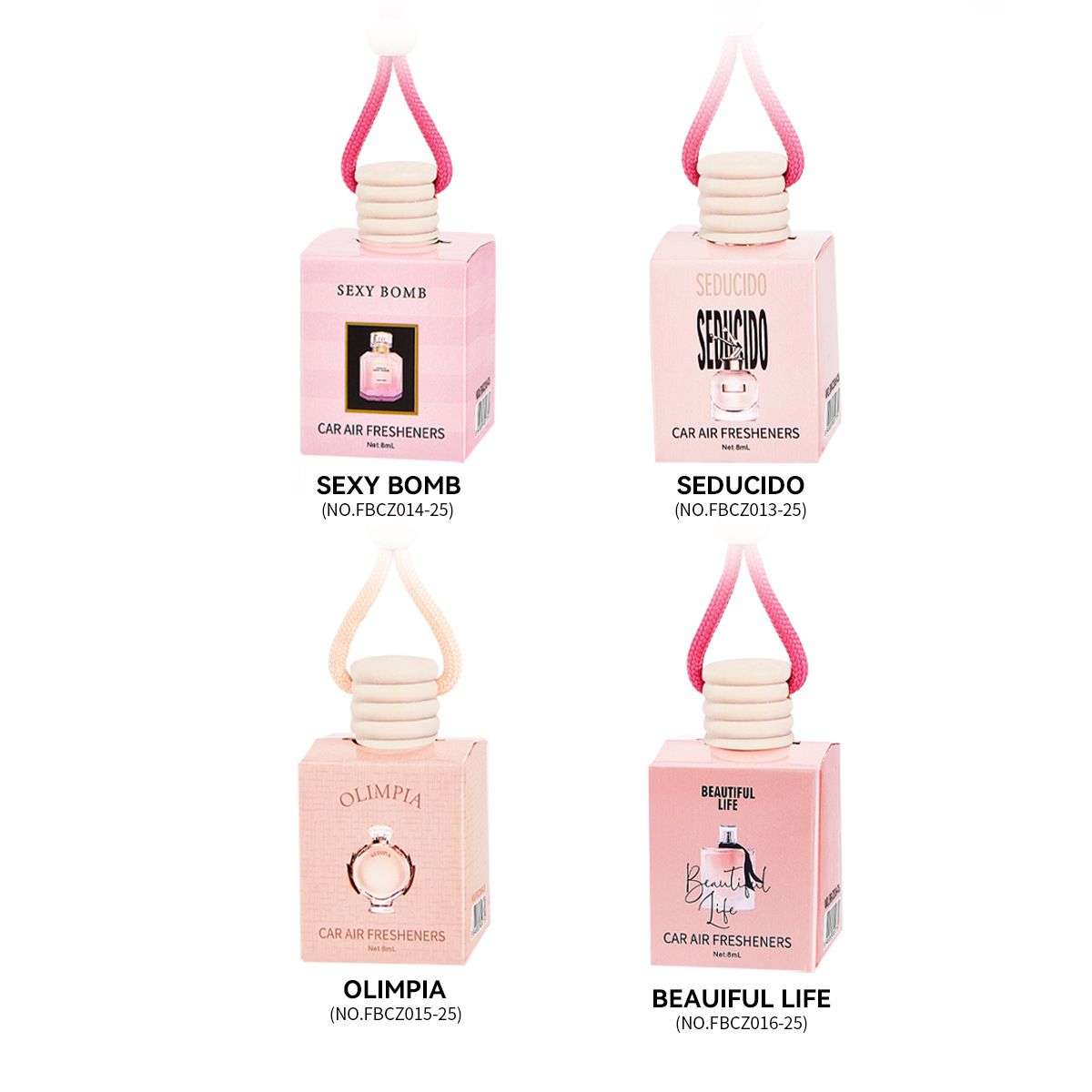 Cross-border exclusive supply of car aromatherapy, interior accessories, perfume pendants, car supplies, fresh air, car aromatherapy wholesale Item Picture