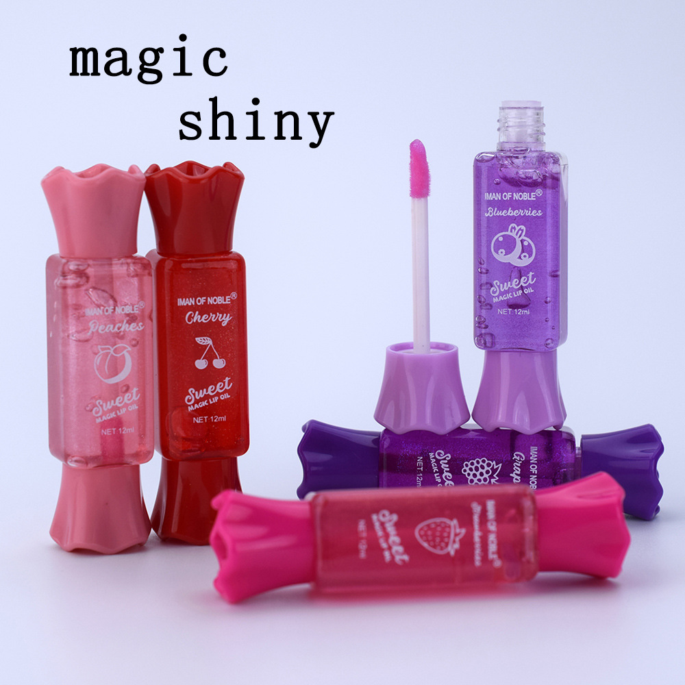 2,024 units OF [IMAN OF NOBLE] 936G Cute Sparkling Moisturizing Lip Oil magic Radiance full figure