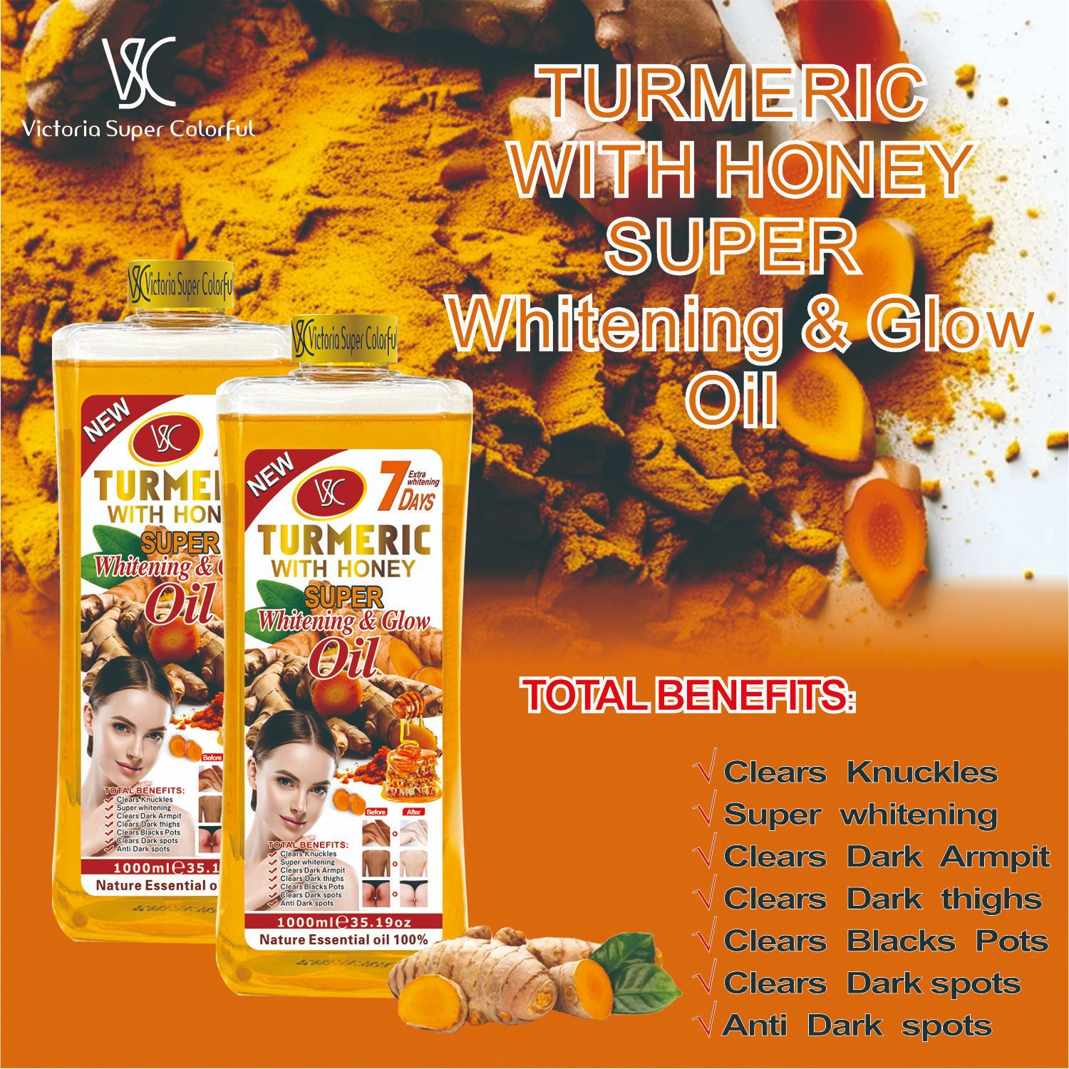 Cross-border turmeric honey Argan Oil Massage Essential Oil SPA Soothing Massage Oil export wholesale Application Scenario