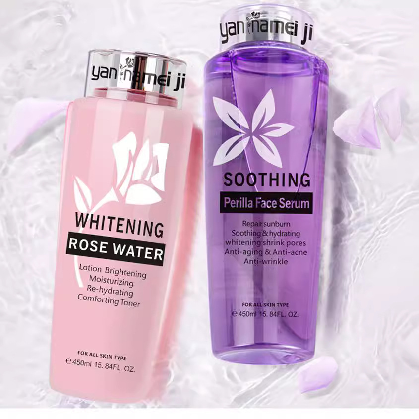 Cross-border exclusive supply of hydrating and moisturizing rose powder water, pore shrinking, oil control, repair, dryness and moisturizing water, wholesale for export details Picture