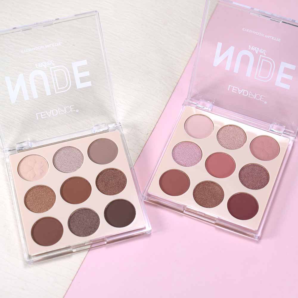 FA005 Pearlescent matte LEADFACE New 2025 nine-color EYESHADOW is only for export and foreign trade details Picture
