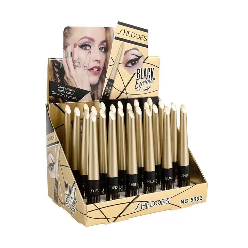 Only export collection [SHEDOES] New black EYELINER liquid that doesn't smudge is long-lasting Specification drawing