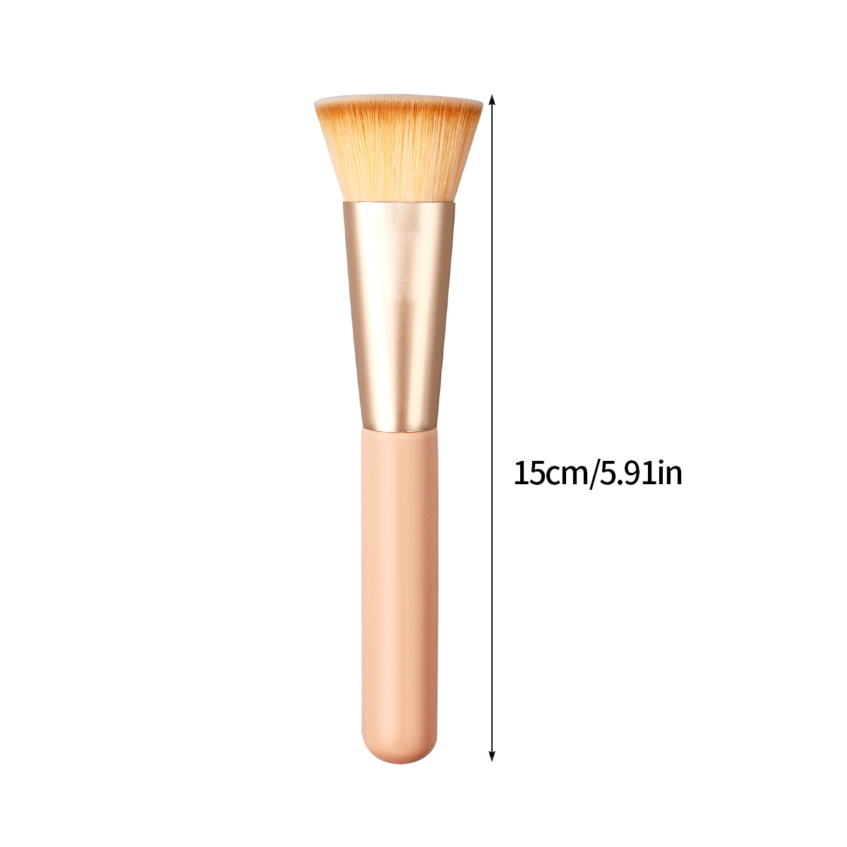 Single flat-head foundation brush, facial contouring brush, beginner makeup tools, blush brush, portable beauty tools wholesale Application Scenario