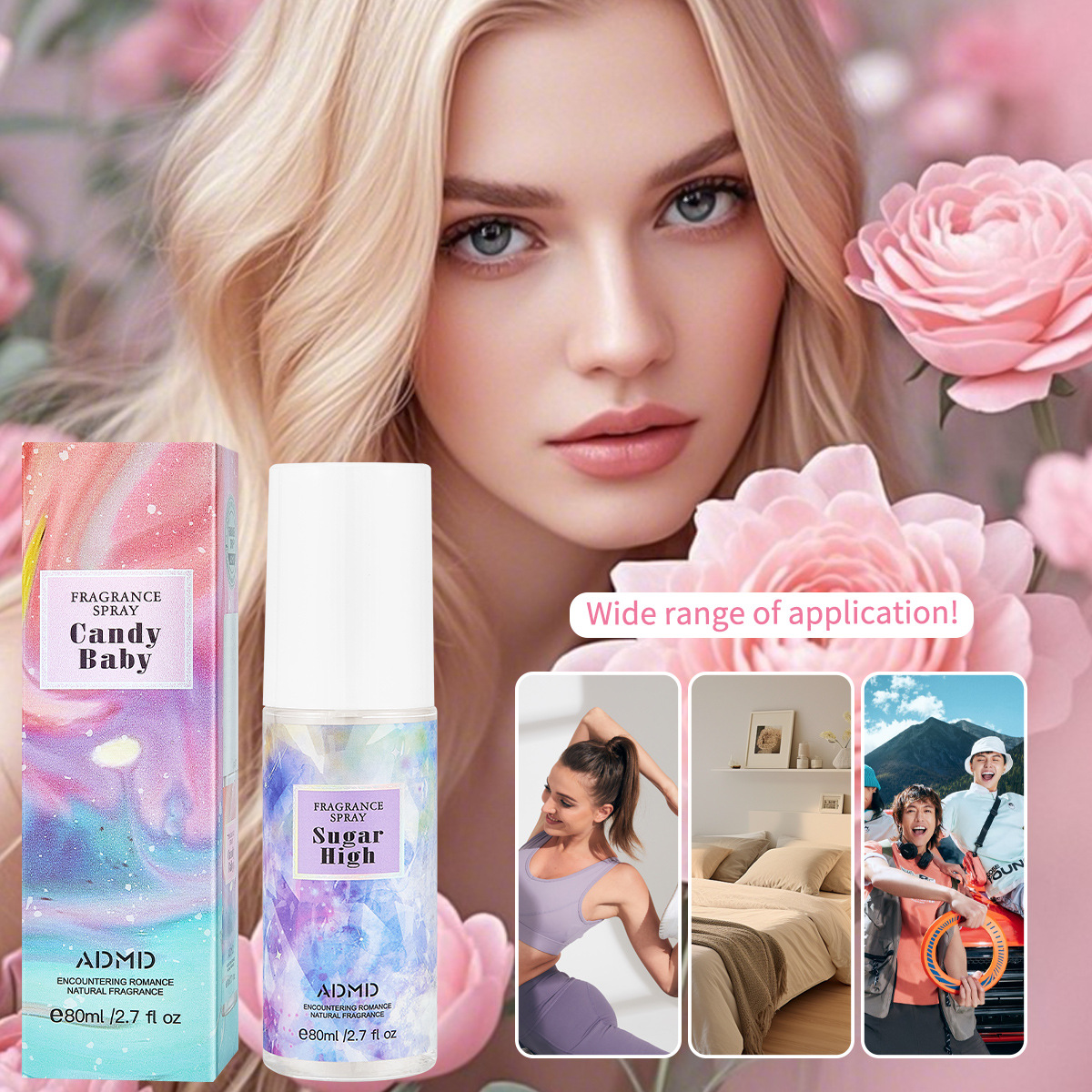 【 Cross-border Exclusive 】ADMD Hair Perfume, Fragrance Spray, Amazon's Best-selling perfume, long-lasting fragrance and atmosphere details Picture